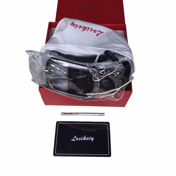 Locikeiy Belt Mens 50 Brown Smooth Genuine Leather Classic Core Preppy Dress NWT - Picture 5 of 8